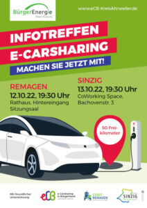 Plakat: Infotreffen in Remagen und Sinzig (Oktober 2022)